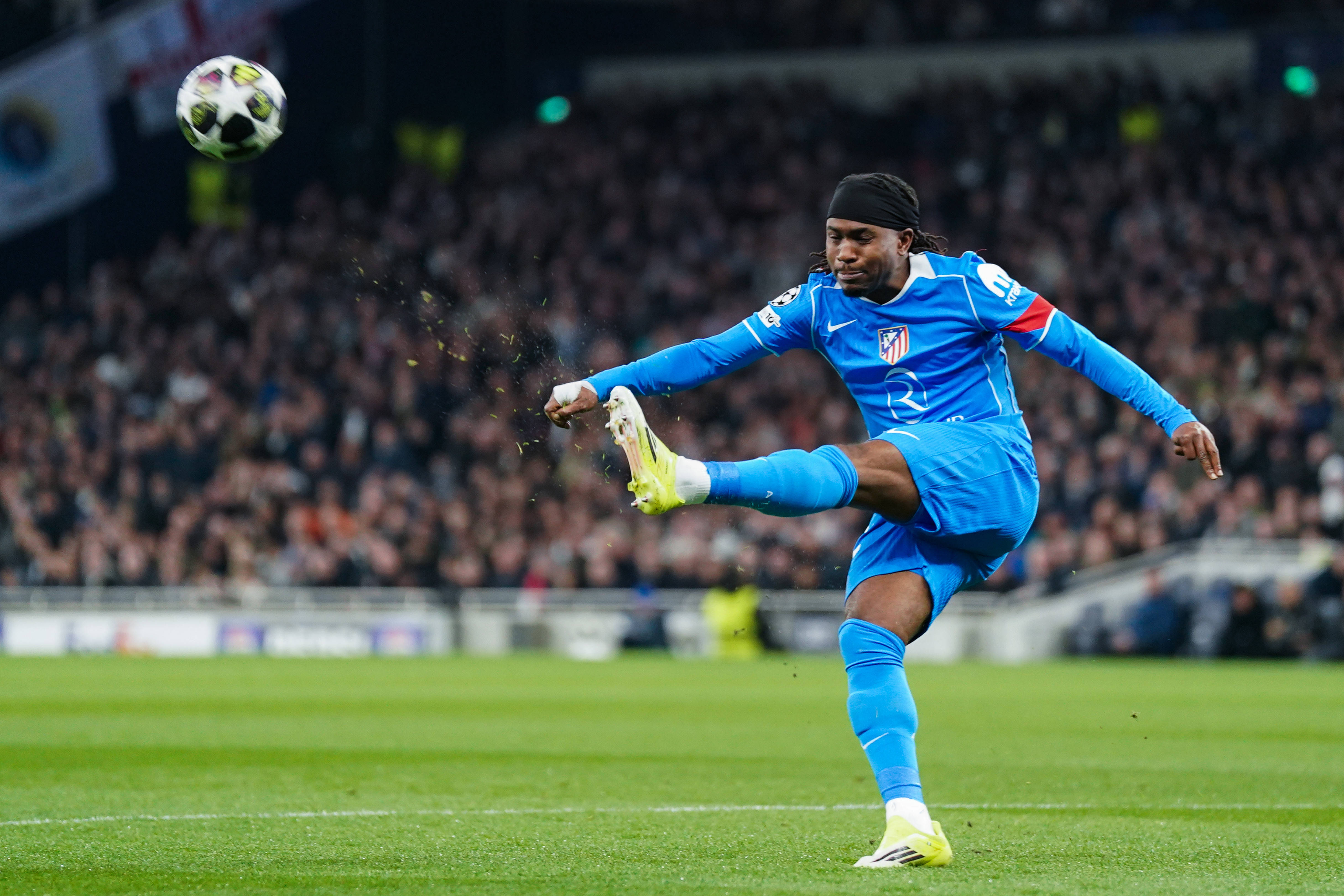 Ademola Lookman of Atletico Madrid vs Tottenham Hotspur
