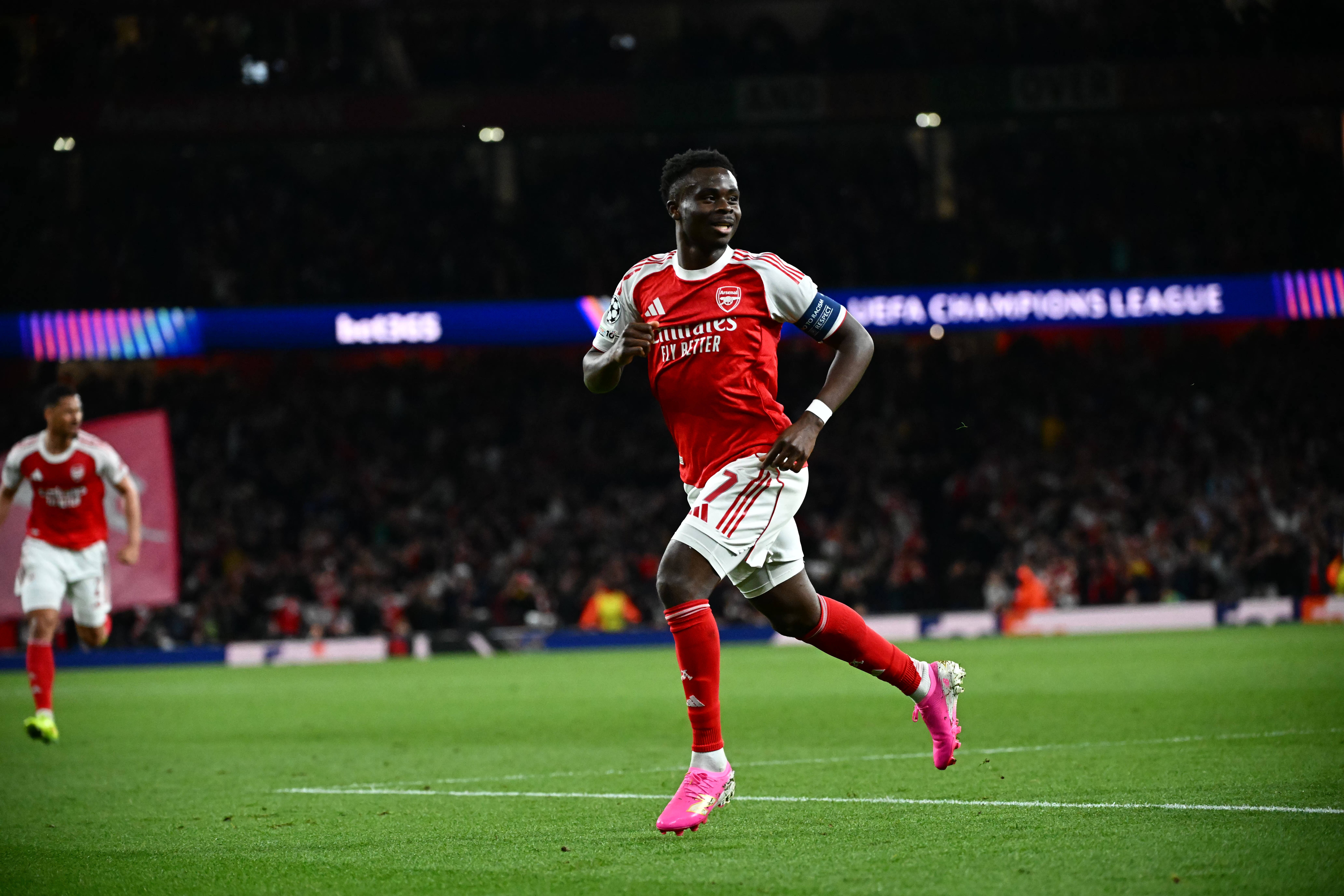 Out of form Super Eagles striker celebrates Arsenal&rsquo;s UCL win vs Atletico