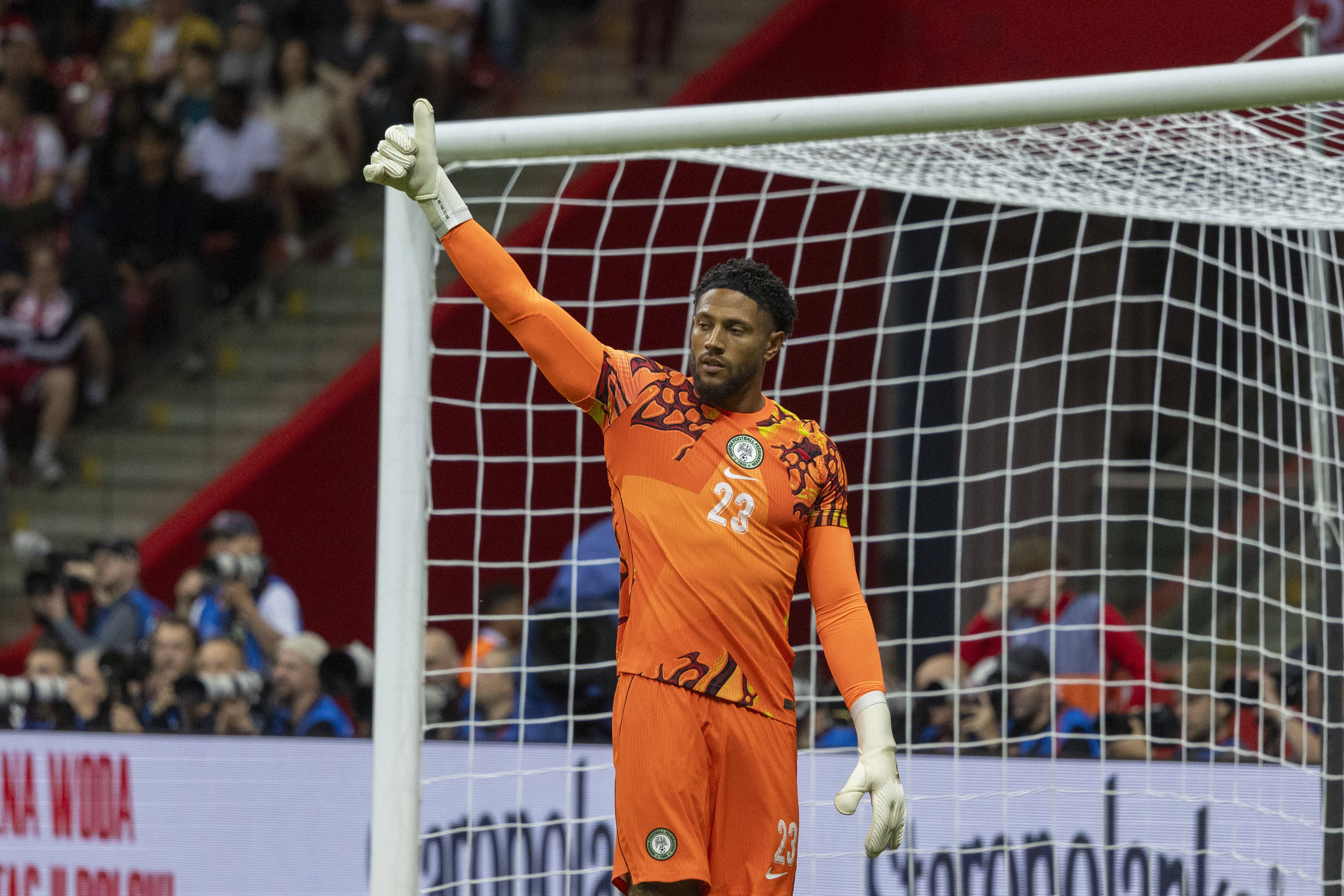 “He’s not at fault” – Super Eagles goalkeeper lauds Maduka Okoye effort in Poland draw