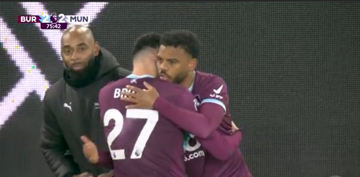 Lyle Foster Makes Premier League Return as Burnley Hold Man United in Four-Goal Thriller