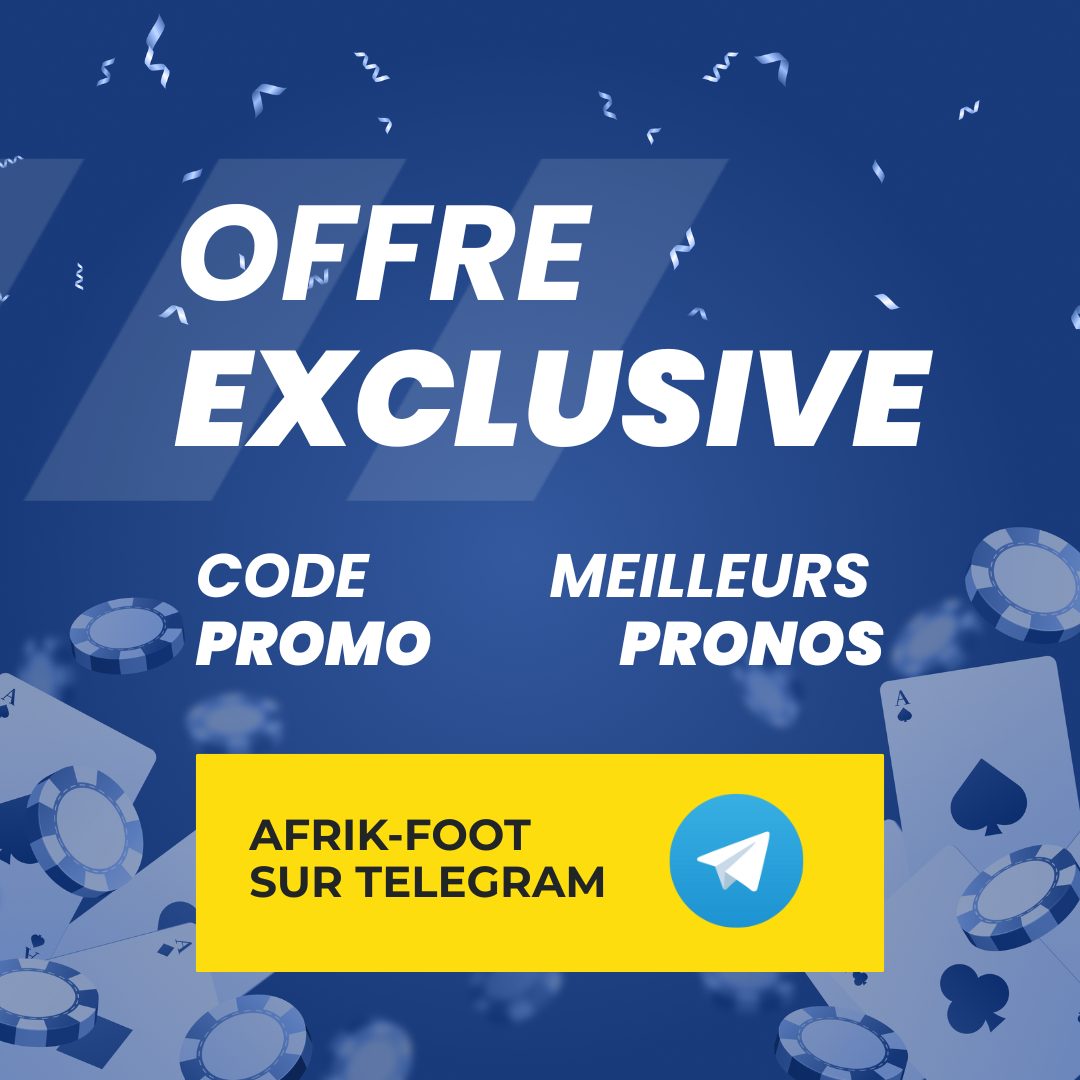 Offre exclusive sur Telegram