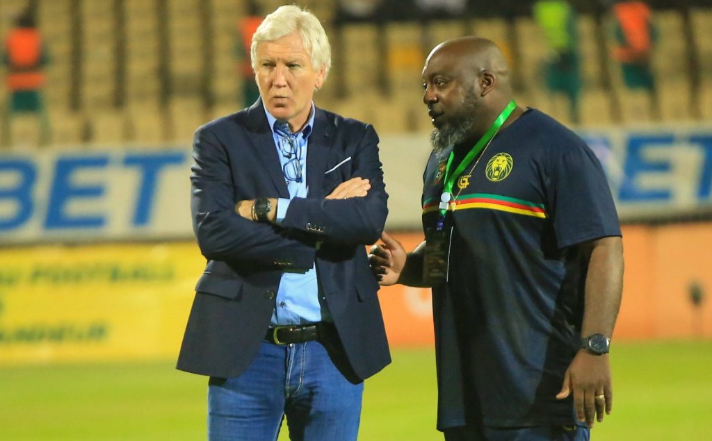 Marc Brys, s&eacute;lectionneur Cameroun